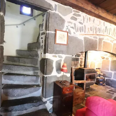 度假居 Maison De Charme Renovee 1637, Proche De Salers, Avec Jardin, Terrasse, Cheminee, Wifi, Animaux Admis - Fr-1-742-20